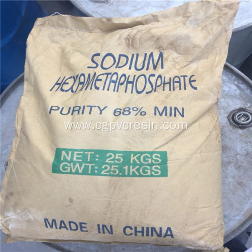 Sodium Hexametaphosphate 68% Purity Food Grade In Drinks